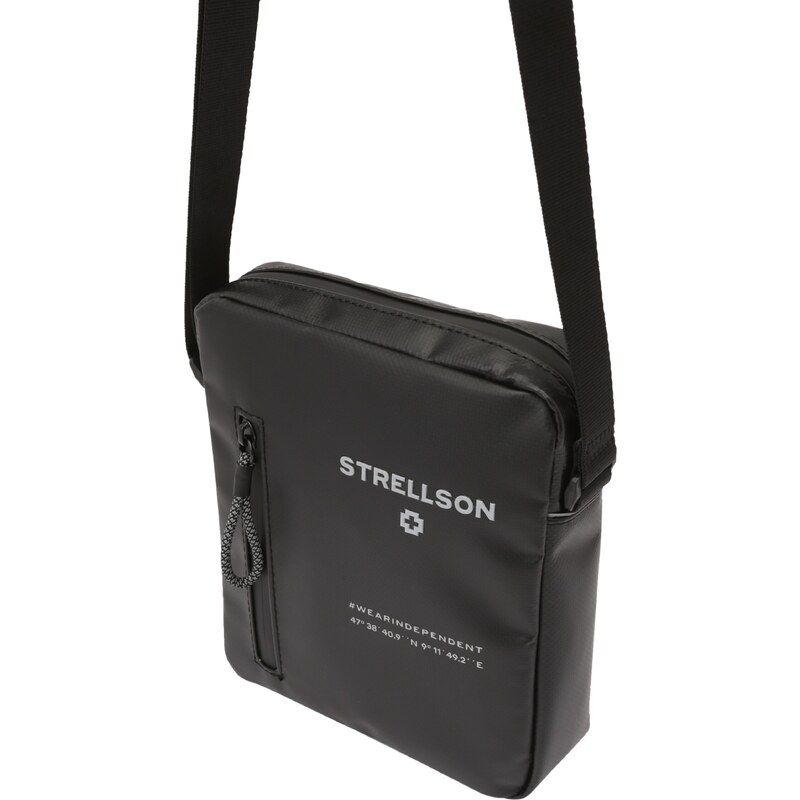 STRELLSON Taška přes rameno Stockwell 2.0 Marcus světle šedá /