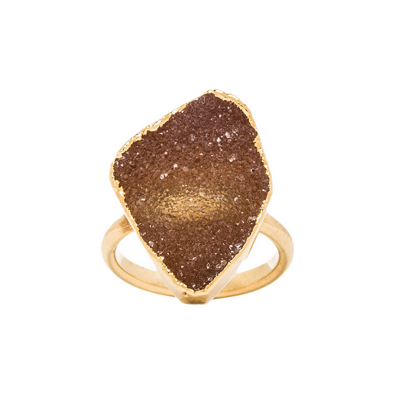JNB Bliss Ring in Brown
