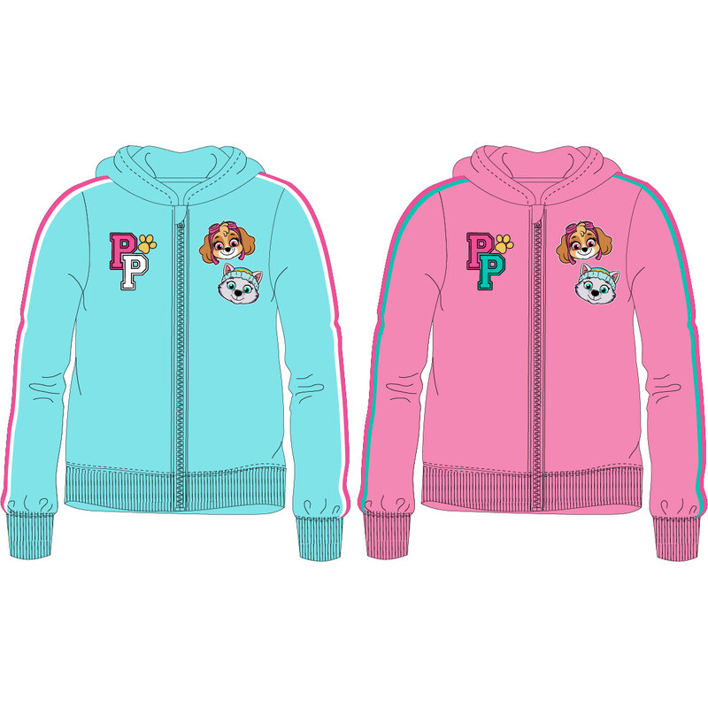 Paw Patrol - Tlapková patrola -Licence Dívčí mikina - Paw Patrol