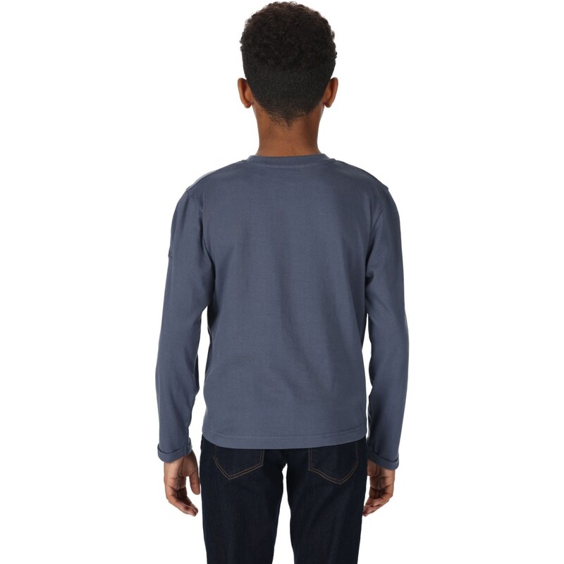Dětské bavlněné tričko Regatta WENBIE III tmavě modrá