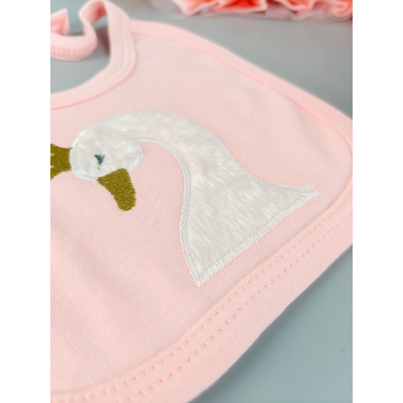 TrendUpcz Dárek pro novorozenou holčičku labuť | Oblečení pro miminka