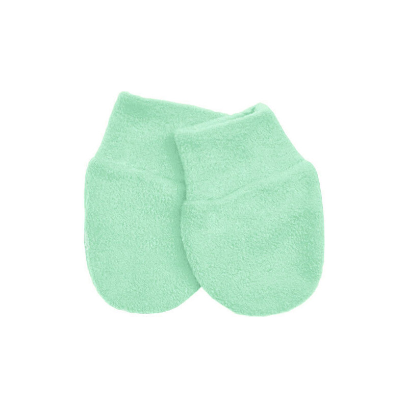 Babyrenka kojenecké rukavičky Fleece Mint