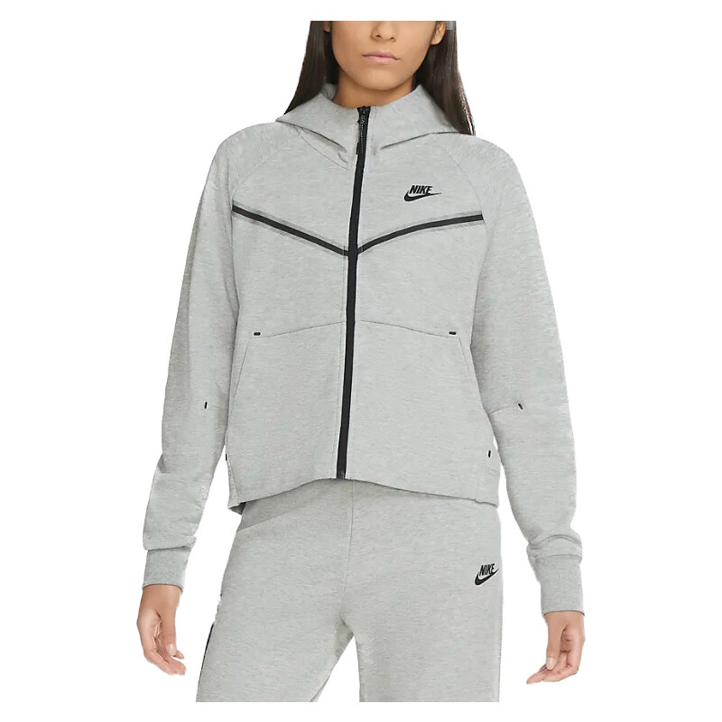 Mikina s kapucí Nike W NSW TECH FLEECE WINDRUNNER FZ HOODY cw4298-063