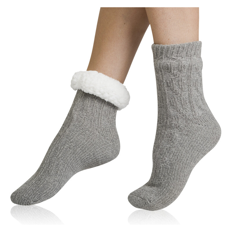 Bellinda EXTRA WARM SOCKS - Extremely warm socks - gray