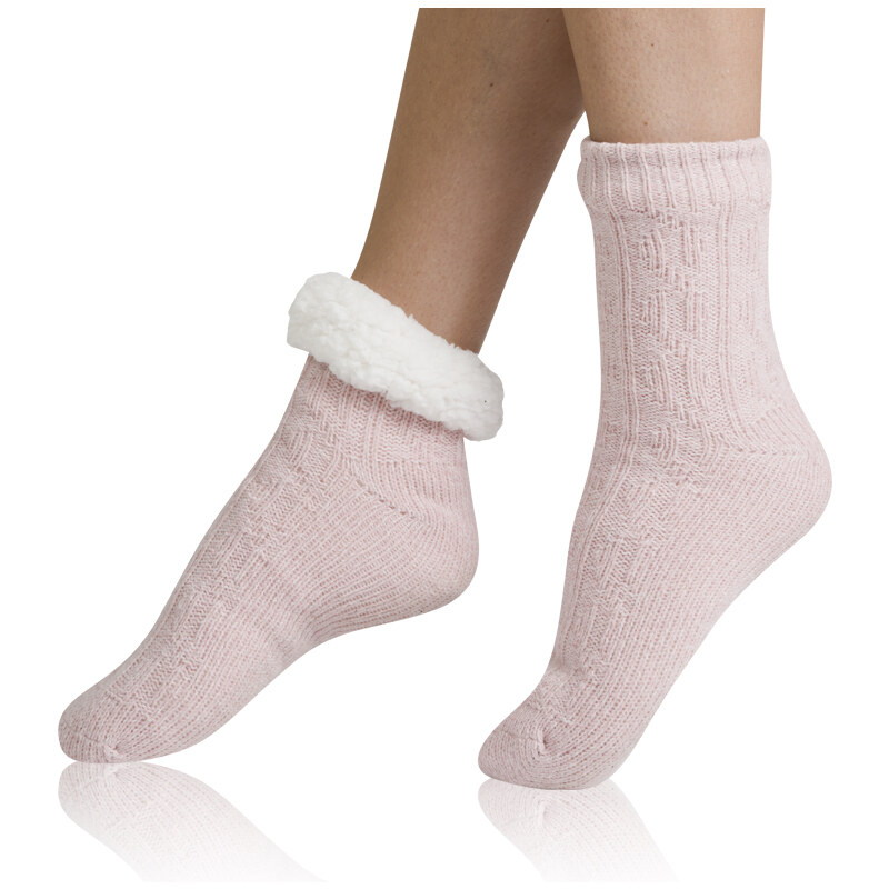 Bellinda EXTRA WARM SOCKS - Extremely warm socks - purple