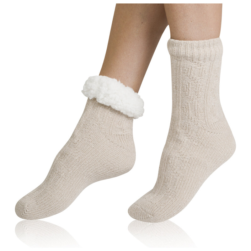 Bellinda EXTRA WARM SOCKS - Extremely warm socks - beige