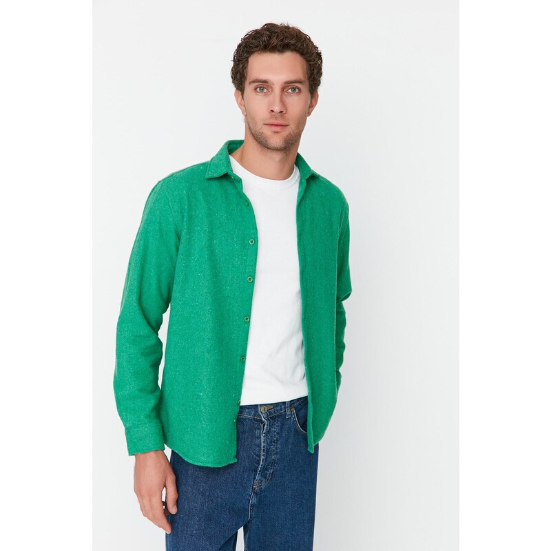 Trendyol Green Regular Fit Shirt