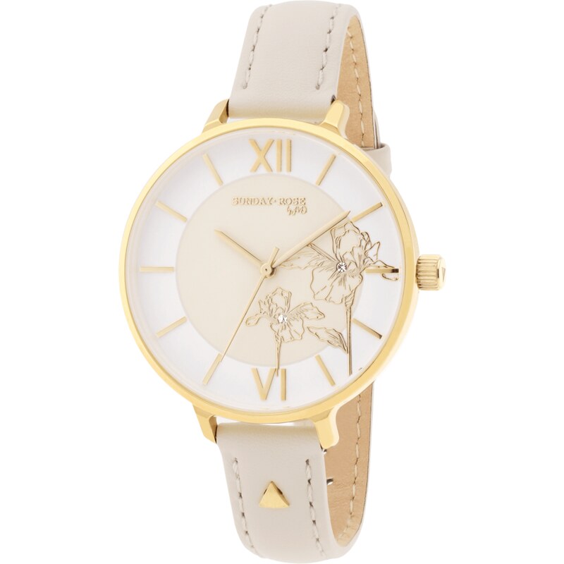 JVD SUNDAY ROSE Dámské luxusní designové hodinky SUNDAY ROSE