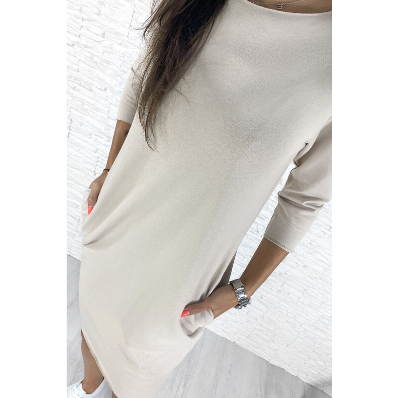 Moda Italia Šaty s 3/4 rukávem DL4872BE 107704550