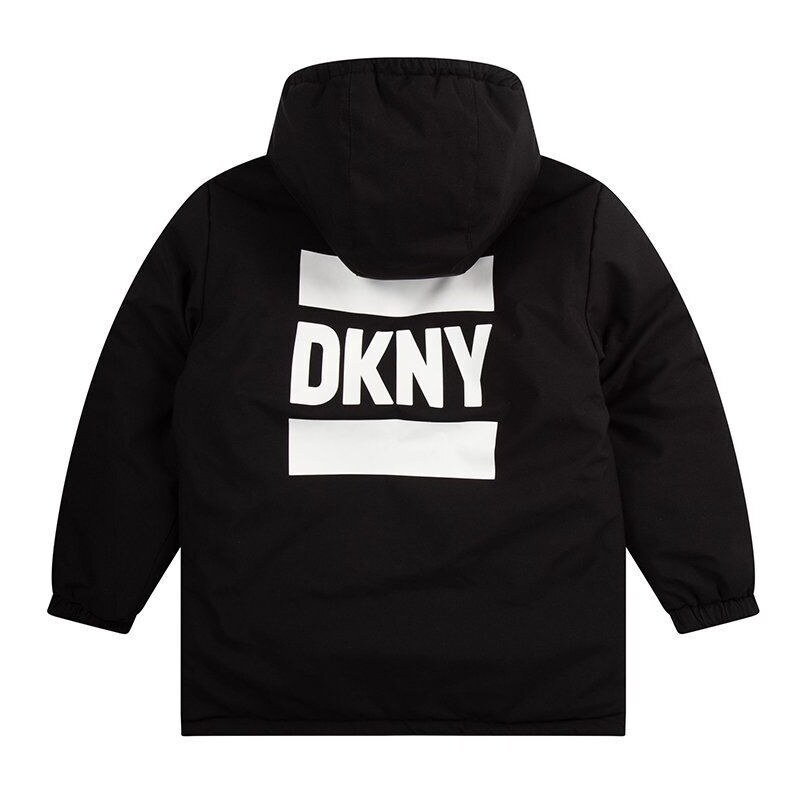 Dětská bunda Dkny černá barva