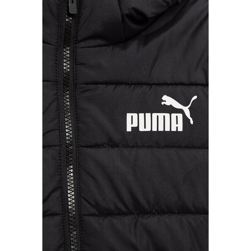 Dětská bunda Puma černá barva