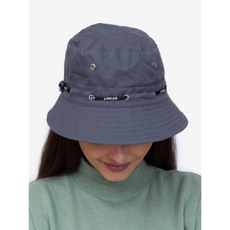 Women's Bucket Hat Shelvt dark grey