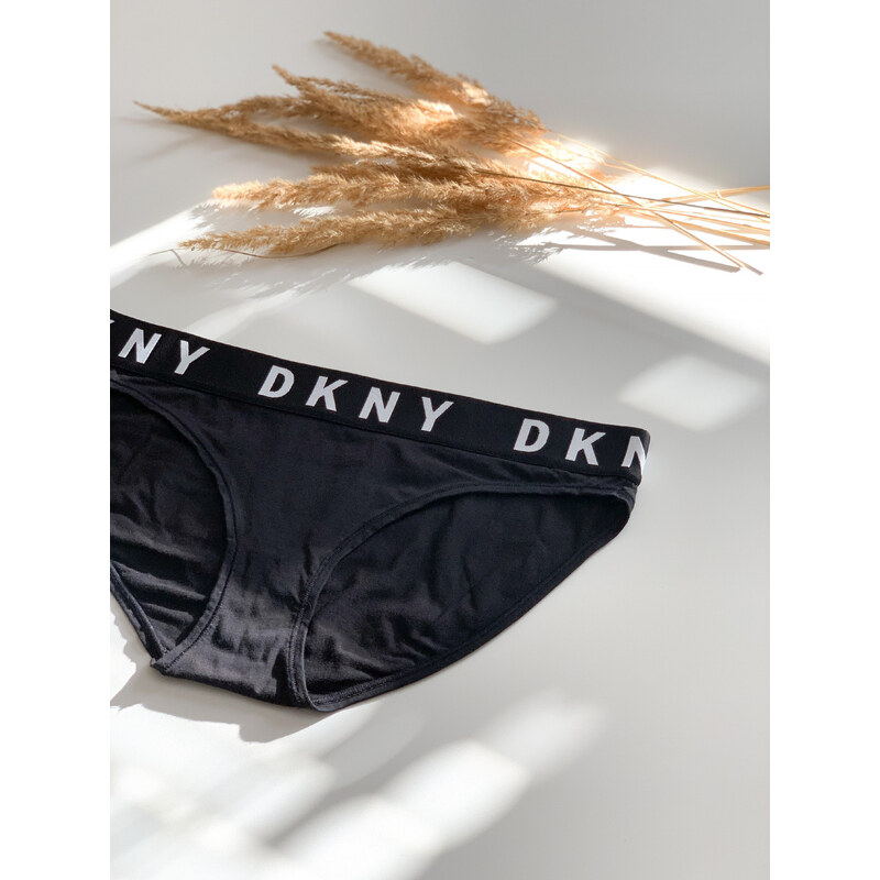 DKNY bikini Cozy Boyfriend - černá