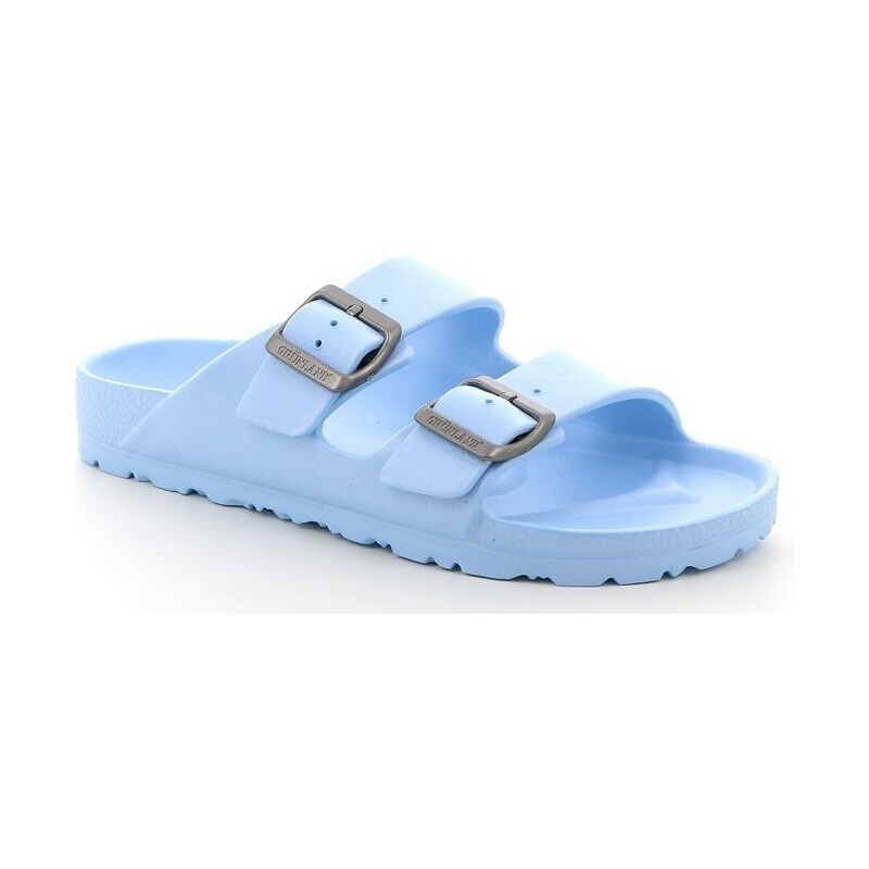 DATO CI2612 dámská plastová pantofle světle modrá Grunland