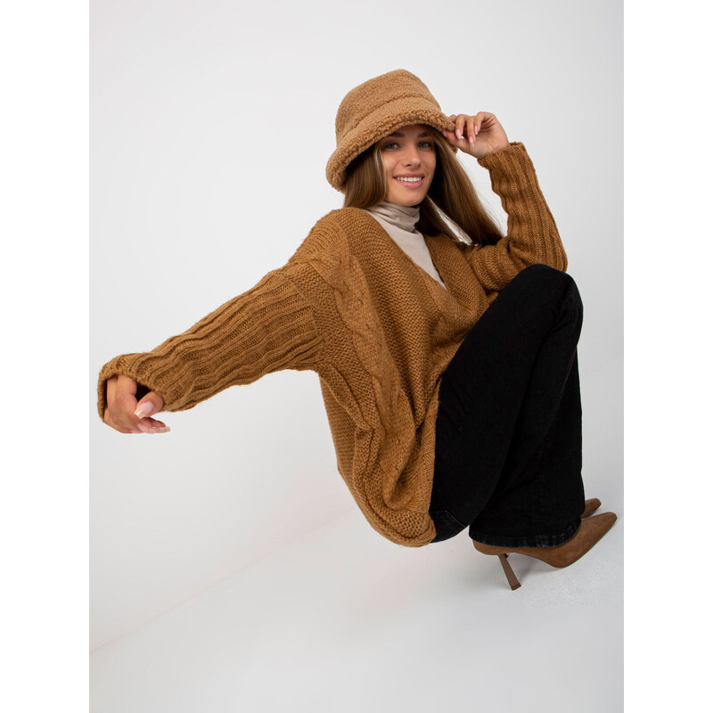 Och Bella Sweater-TW-SW-BI-M903.33X-camel