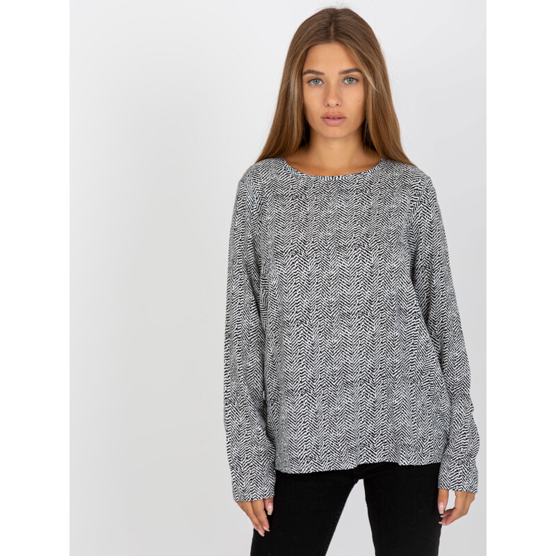 EIGHT 2 NINE Blouse-D73771M10971AEN-black-white