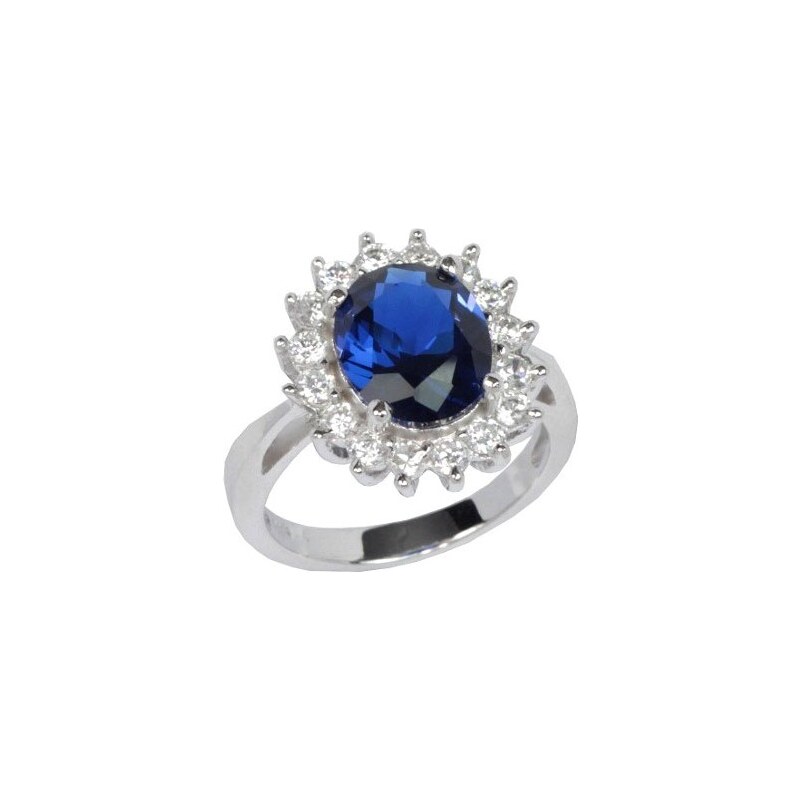 Silvego Stříbrný prsten princezny Kate TXR903091 57 mm