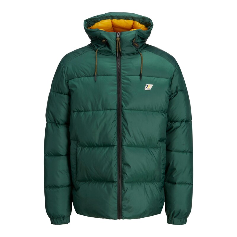 JACK & JONES Zimní bunda Slope tmavě zelená
