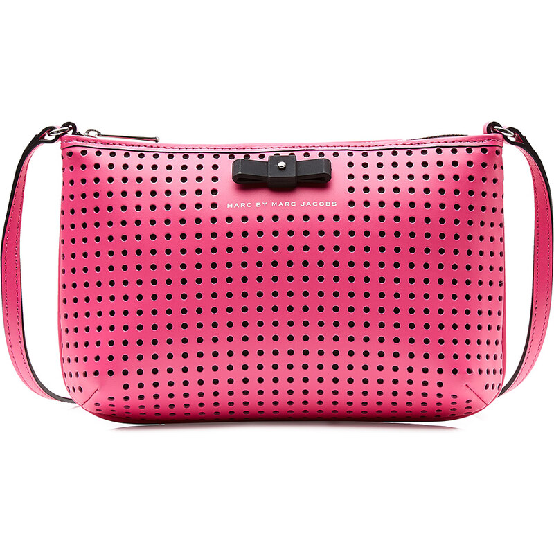 Marc by Marc Jacobs Sophisticato Perforated Leather Shoulder Bag
