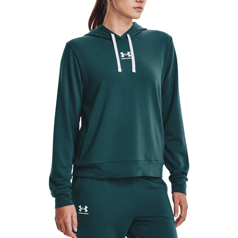 Mikina s kapucí Under Armour Rival Terry Hoodie-GRN 1369855-716