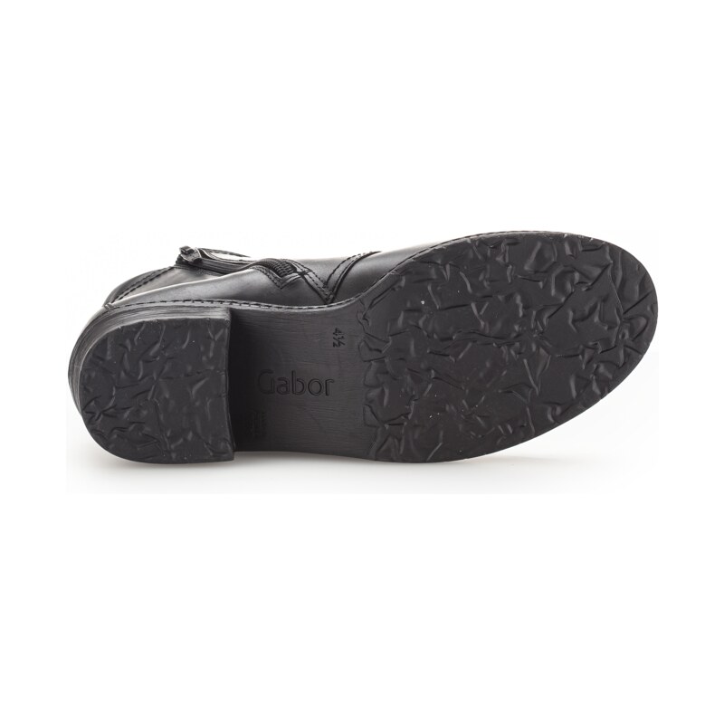 Kotníková obuv v klasickém, elegantním zpracování Gabor 94.661.77 černá