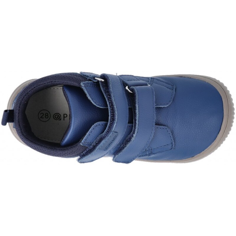 Modré kožené boty PROTETIKA Tendo navy "barefoot"