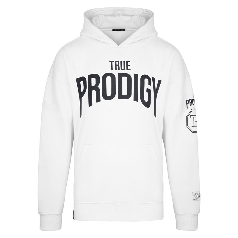 trueprodigy Mikina Feith černá / bílá