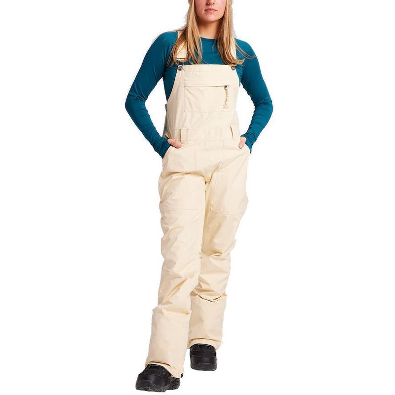 Dámské kalhoty Burton GORE-TEX Avalon Bib Pant creme brulee