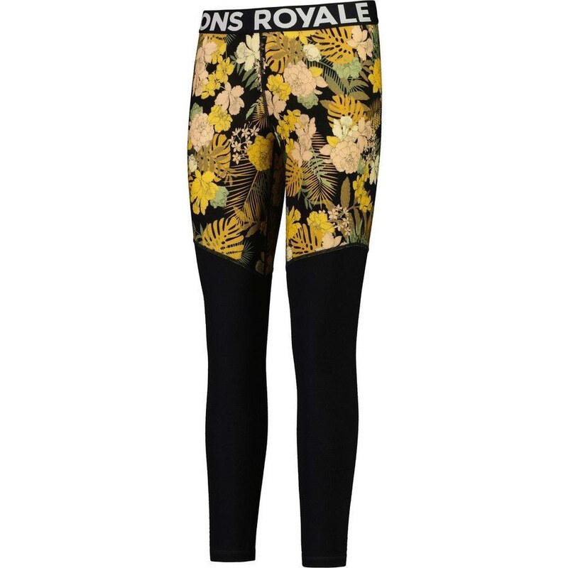 Dámské merino legíny Mons Royale Cascade Flex floral camo