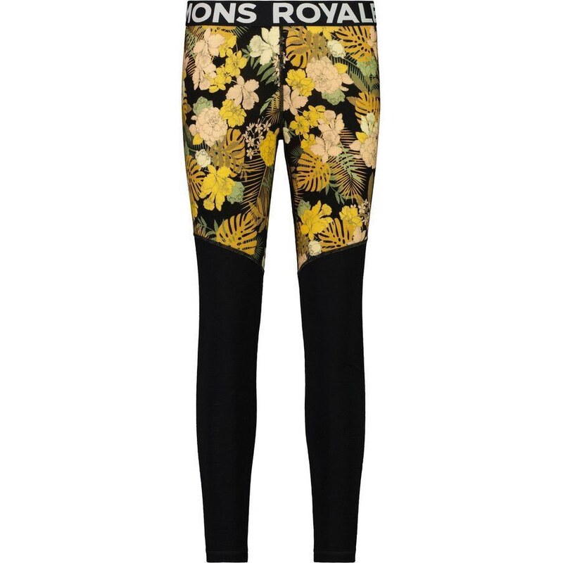 Dámské merino legíny Mons Royale Cascade Flex floral camo