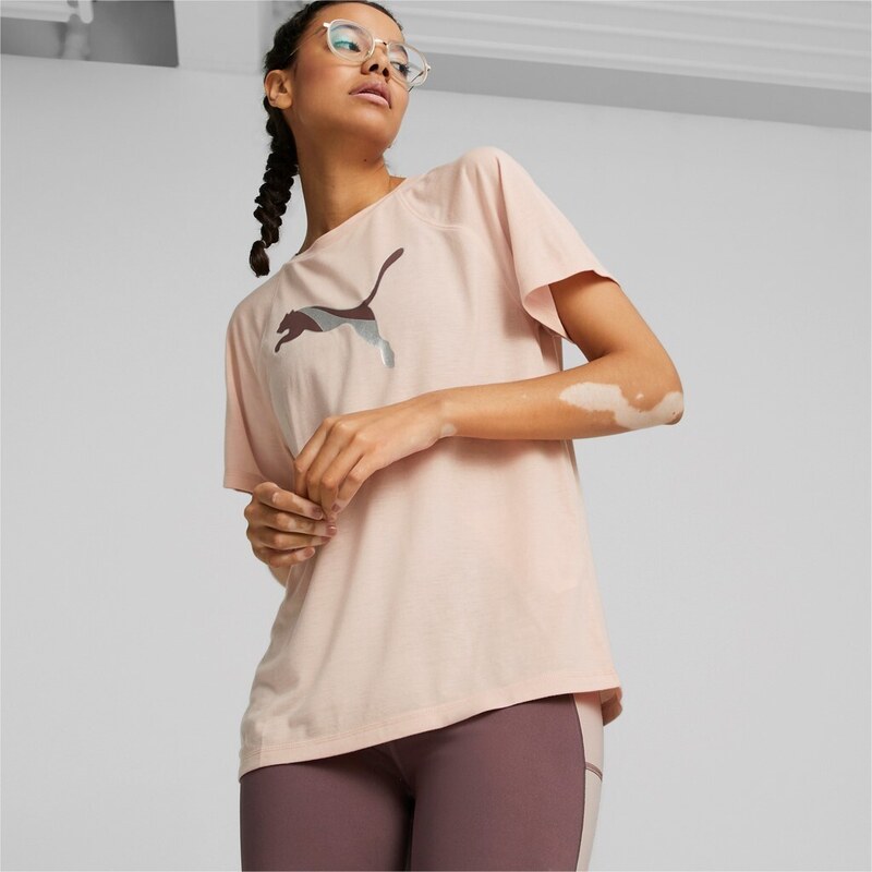 Puma Evostripe Tee pink