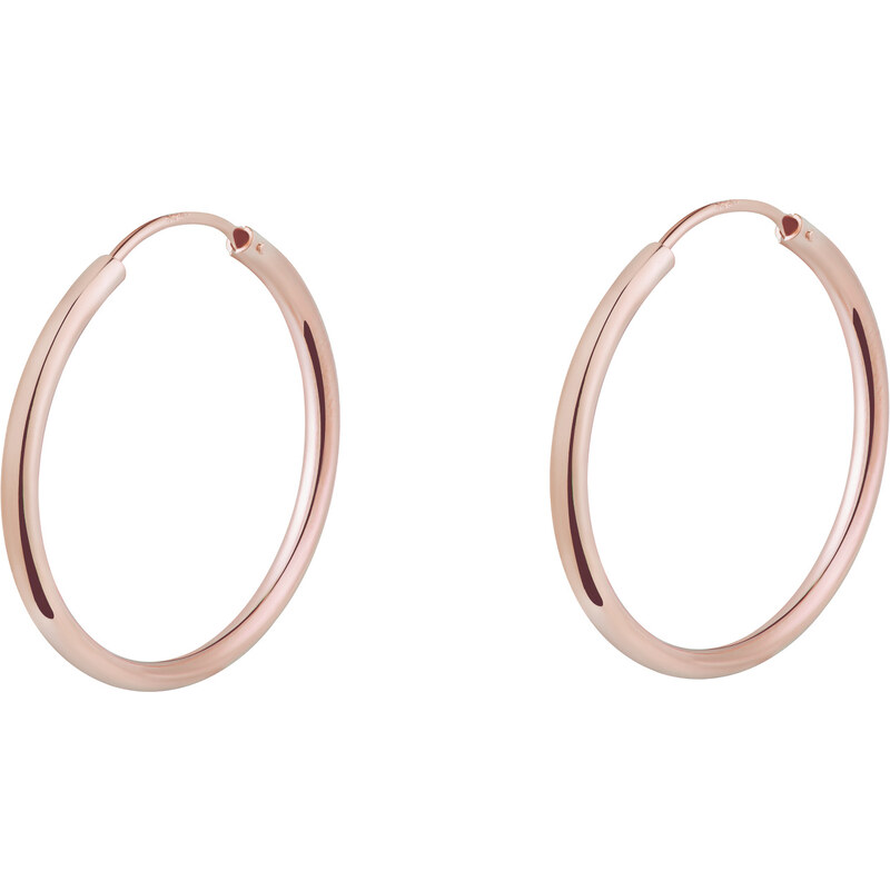 Olivie Stříbrné 2cm KRUHY ROSE 7082 73916986