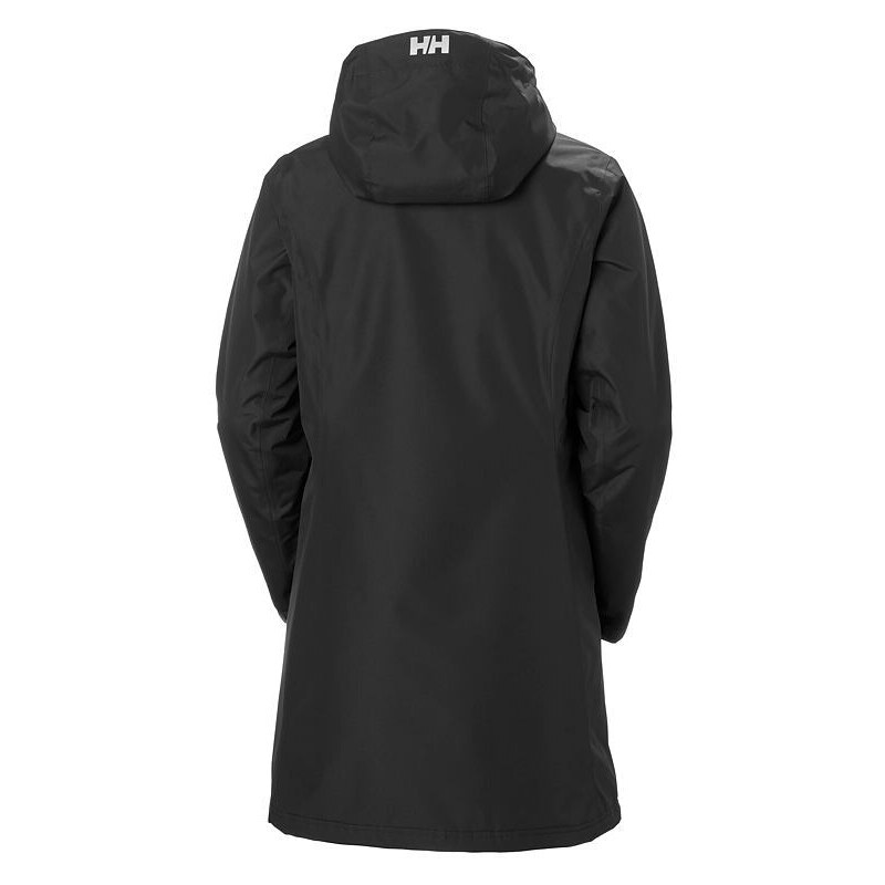 Dámský zimní kabát HELLY HANSEN W LONG BELFAST WINTER JACKET 991 BLACK