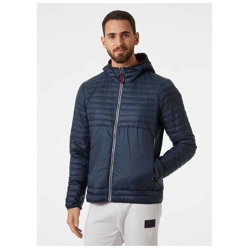 Pánská zimní bunda HELLY HANSEN RWB LIGHT DOWN INSULATOR 597 NAVY