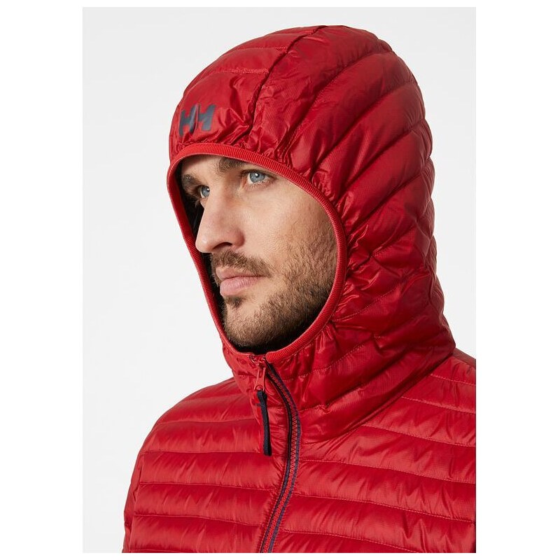 Pánská zimní bunda HELLY HANSEN RWB LIGHT DOWN INSULATOR 162 RED