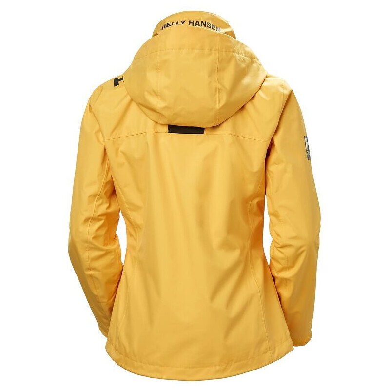 Dámská jachtařská bunda HELLY HANSEN W CREW HOODED MIDLAYER JACKET 341 HONEYCOMB