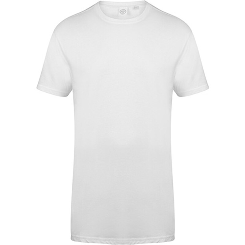 Pánské tričko s prodlouženým zadním dílem Skinnifit Longline T