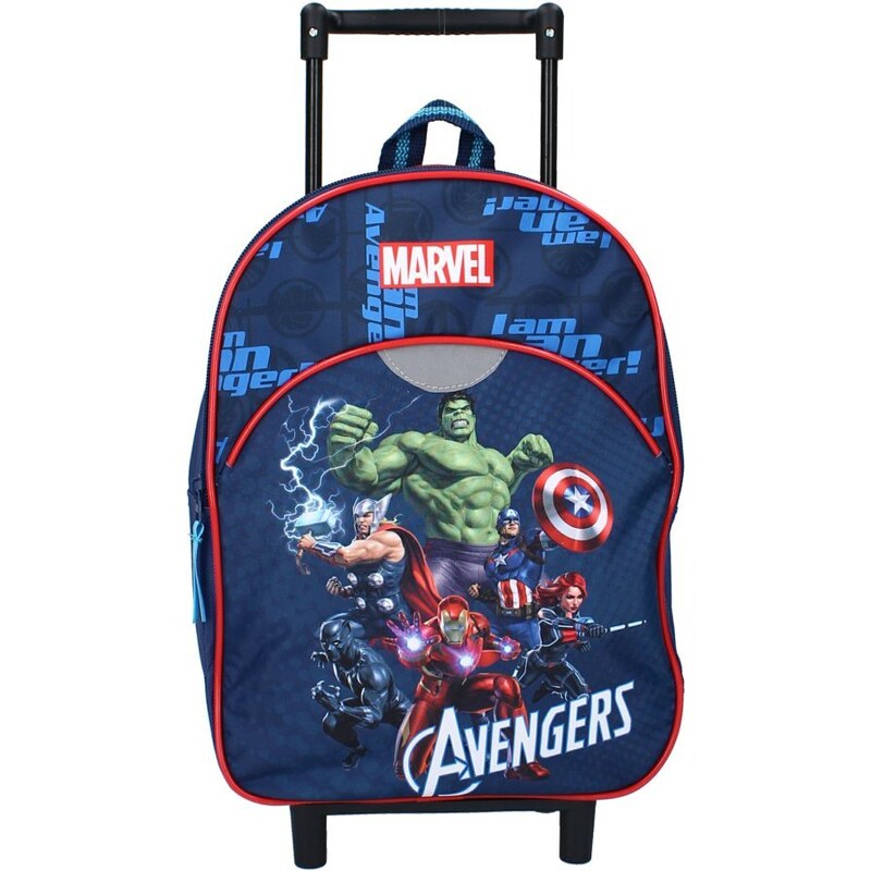 Vadobag Dětský / chlapecký cestovní kufr na kolečkách Avengers - MARVEL