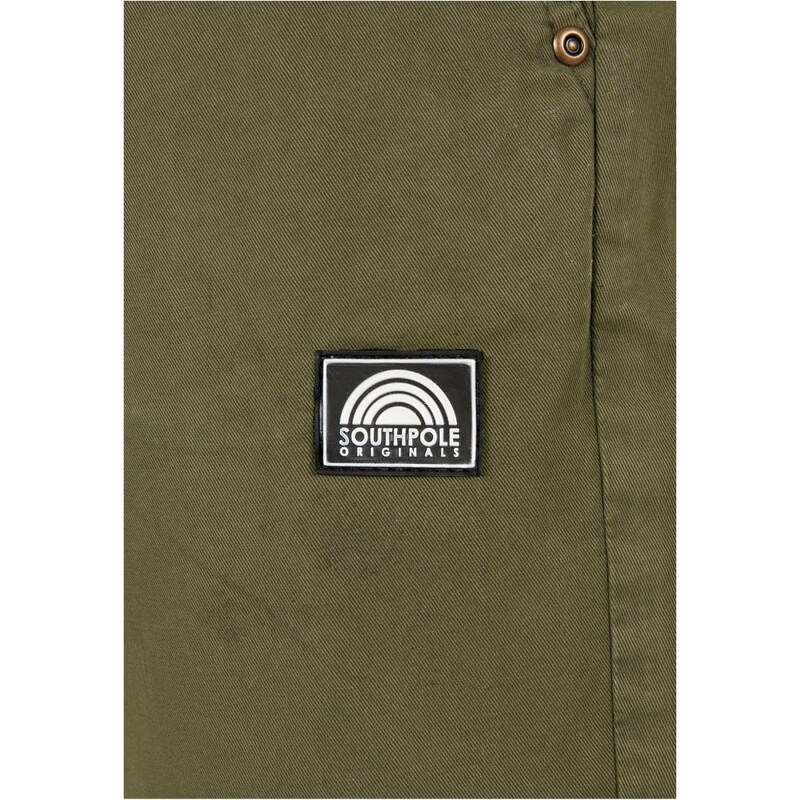 Southpole Twill Shorts - olive