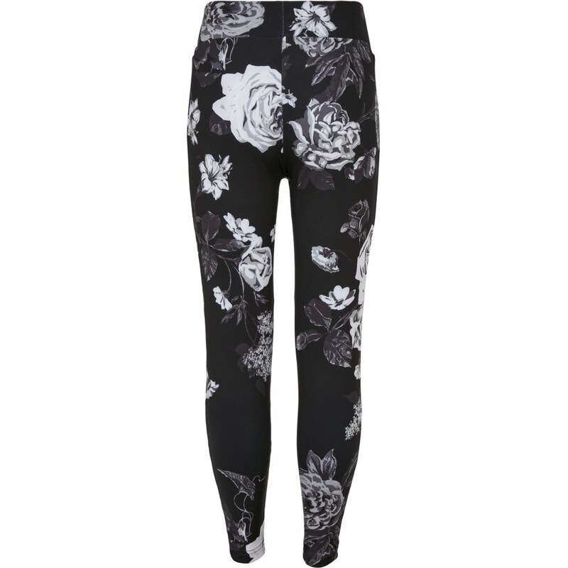 URBAN CLASSICS Girls Tech Mesh AOP Leggings