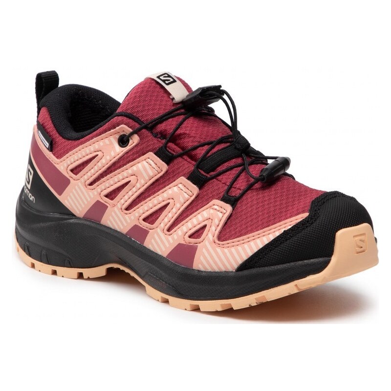 Salomon XA Pro V8 CSWP J Velikost: EU 37 earth red/black/almond cream 73957606