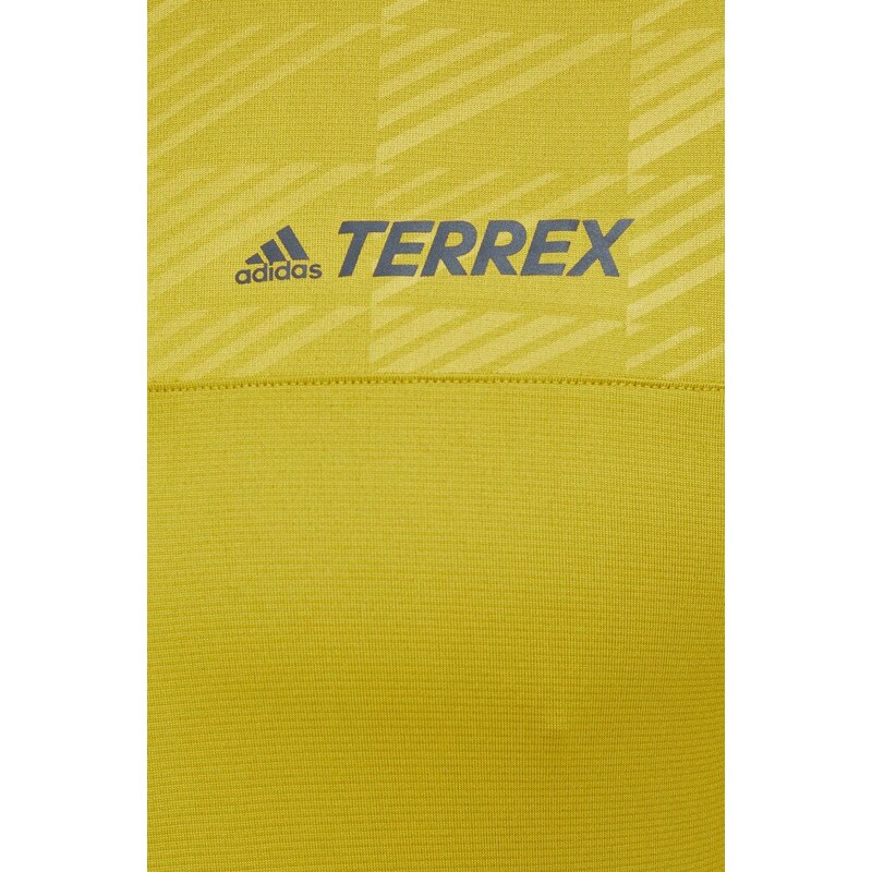 Sportovní mikina adidas TERREX Multi , hnědá barva,