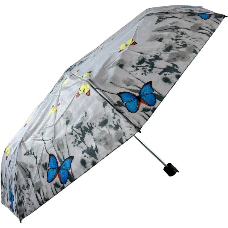 Swifts Skladácí deštník s motivem motýlů bílá 1124
