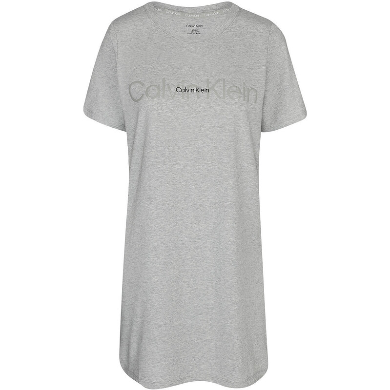 Dámská noční košile QS6896E P7A šedá - Calvin Klein 113448311