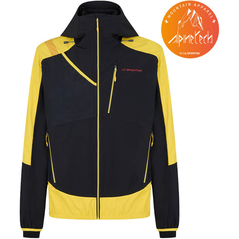 La Sportiva AEQUILIBRIUM SOFTSHELL JACKET Men Černá