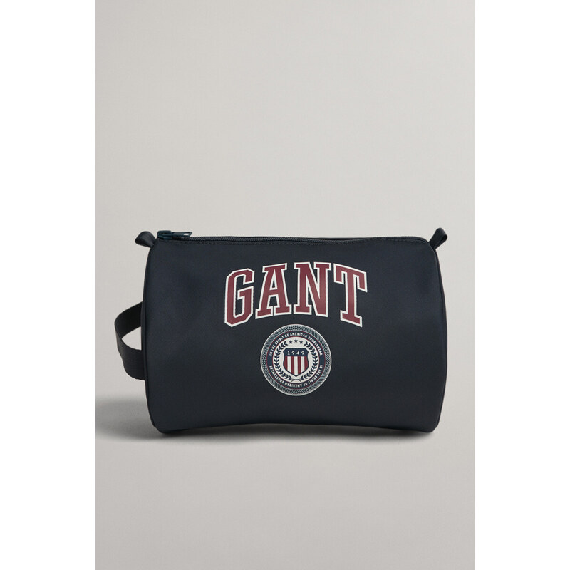 KOSMETICKÁ TAŠKA GANT D1. CREST SHIELD WASH BAG modrá None