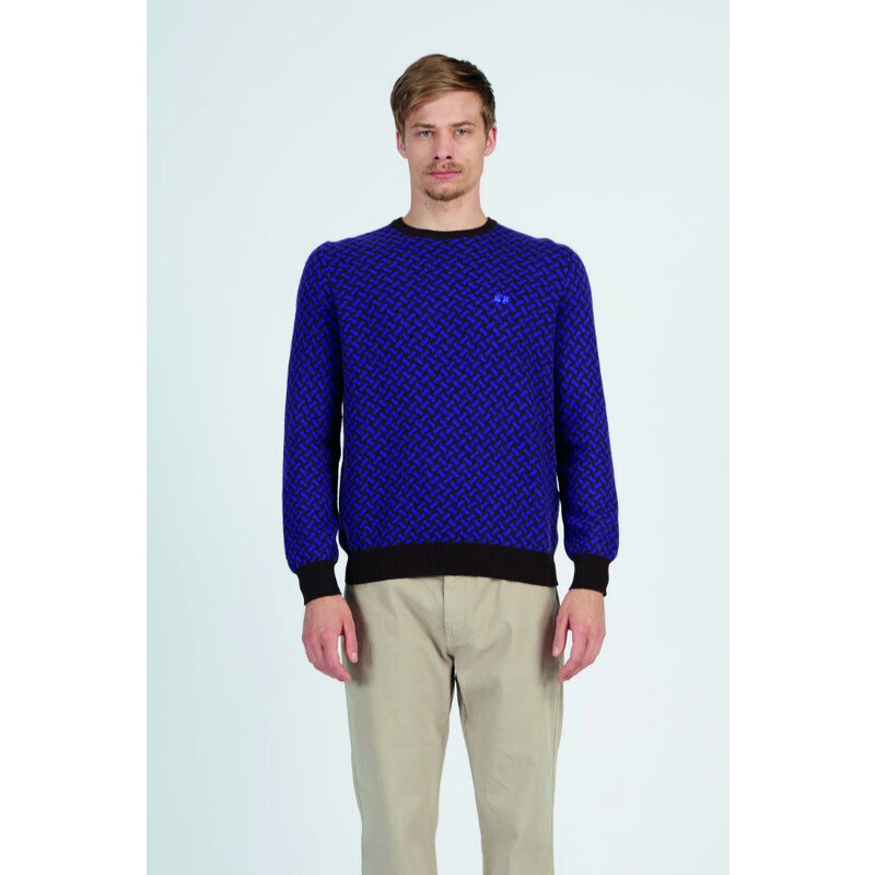 SVETR LA MARTINA MAN TRICOT CREW NECK VISCOSE/M