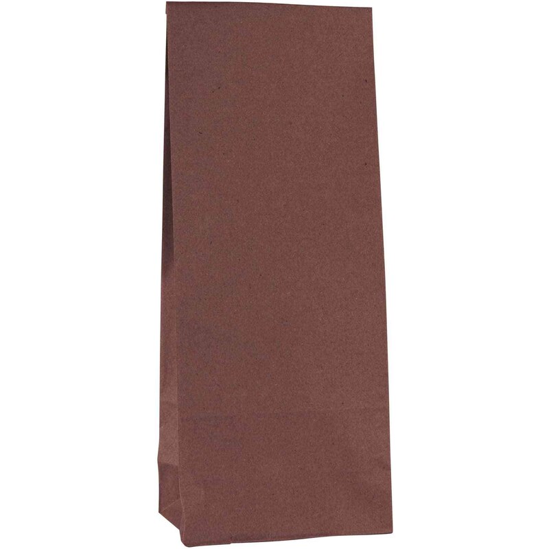 IB LAURSEN Papírový sáček Red Recycled Kraft 30,5 cm