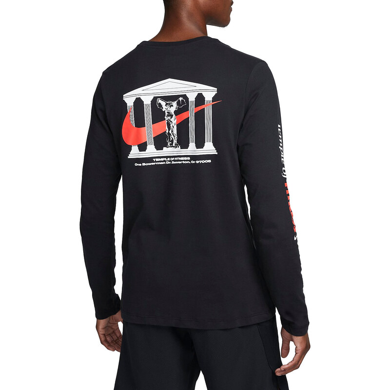 Triko dlouhým rukávem Nike Dri-FIT "Wild Card" Men s Long-Sleeve Fitness T-Shirt dx0981-010