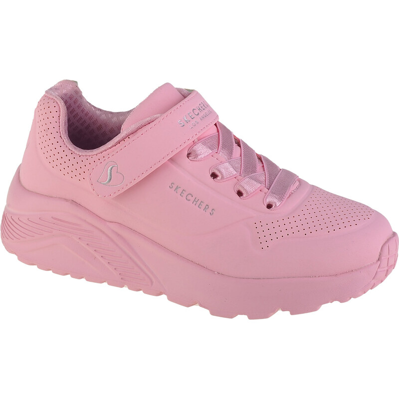 RŮŽOVÉ DÍVČÍ TENISKY SKECHERS UNO LITE-FROSTY VIBE Růžová